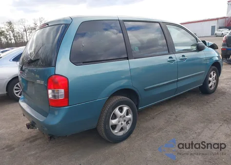 2000 Mazda Mpv Dx/Es/Lx из США, поврежденный, VIN JM3LW28G1Y0101690